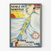 Vintage Poster Fred. Olsen Line Travel to Norway via Antwerp