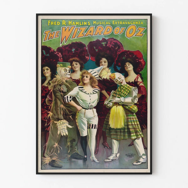Vintage poster Fred R. Hamlin's The Wizard of Oz