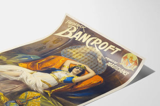 Vintage Poster of Frederick Bancroft, Prince of Magicians