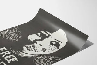 Wall Decoration Poster Free Joanne Little Black and White