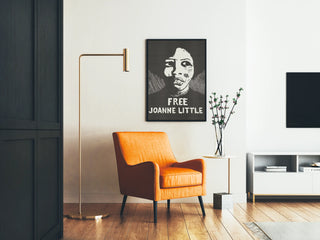 Wall Decoration Poster Free Joanne Little Black and White