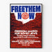Poster Solidarity Free Them Now for the March of the Soviet Jews