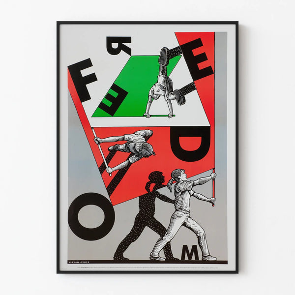 Decorative Poster Freedom by István Orosz