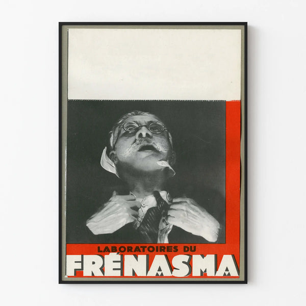 Vintage poster Laboratoires du Frénasma - Retro decorative poster Artem Legrand