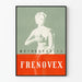 Vintage medical advertisement poster for Frénovex