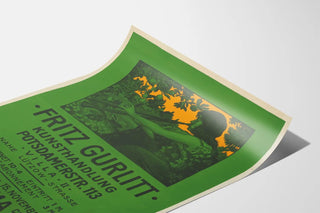 Vintage Poster Fritz Gurlitt Art Gallery - Hans Thoma Exhibition