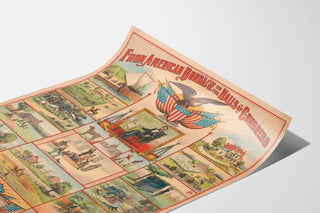 American historical poster: From slavery to Congress