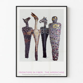 Decorative Poster Frontiers in Fiber: The Americans 1988