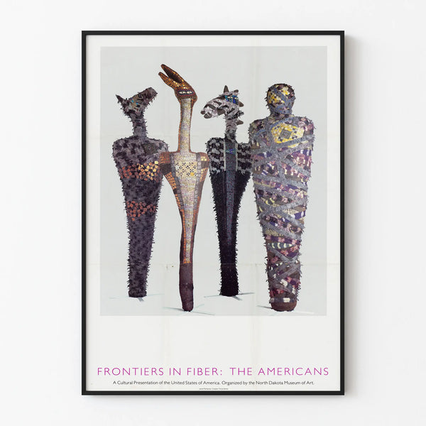 Decorative Poster Frontiers in Fiber: The Americans 1988