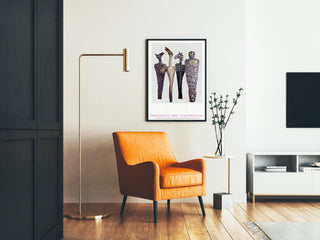 Decorative Poster Frontiers in Fiber: The Americans 1988