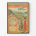 Vintage poster of the Vevey-Chardonne-Pèlerin funicular in Switzerland