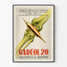 Vintage Advertising Poster Gadéol 20 Vitamins A and D