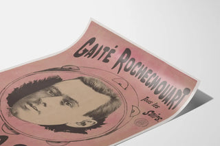 Vintage poster Gaité Rochechouart Every Evening Daras