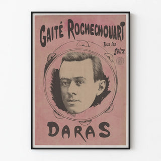 Vintage poster Gaité Rochechouart Every Evening Daras