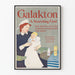 Vintage Galakton Poster, nourishing food for babies and mothers