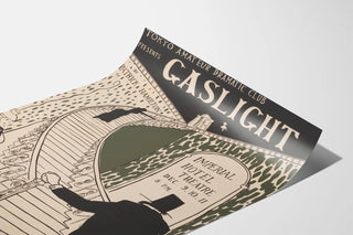 Vintage Poster Gaslight Tokyo Amateur Dramatic Club
