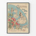 Vintage Gavotte Poster for Piano by Benjalin Godart