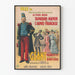Vintage Poster of the Giant Drum Major of the French Army