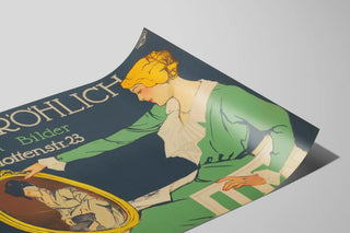 Vintage Gebr. Rohlich poster frames and images — artwork view
