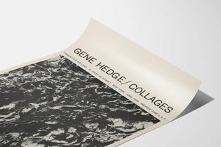 Vintage Poster Gene Hedge Collages Poindexter Gallery 1965