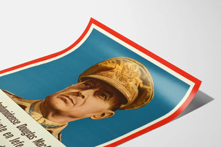 Vintage Poster of General Douglas MacArthur, Pacific Commander