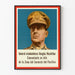 Vintage Poster of General Douglas MacArthur, Pacific Commander