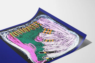 Artistic poster on the genes controlling cholesterol