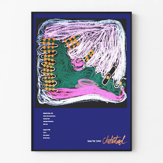 Artistic poster on the genes controlling cholesterol
