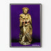 Decorative Poster of the Généserine Statue
