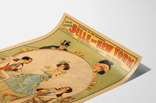 Vintage poster Belle of New York by Geo. W. Lederer