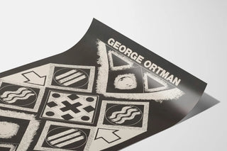 George Ortman Graphic Exhibition Poster