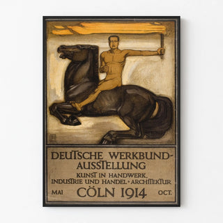 German Werkbund Exhibition Poster 1914 Cologne