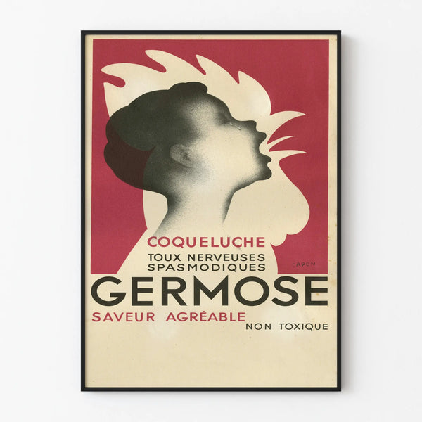 Vintage Germose Poster - Retro Health Wall Decoration