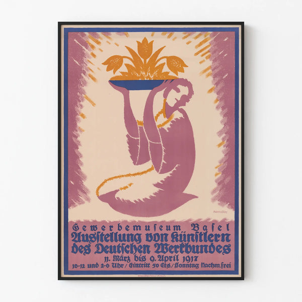 German Artistic Exhibition Poster Werkbund 1917