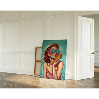 Pop Art Painting - Summer Softness | Art print Wall Decoration Painting poster copy