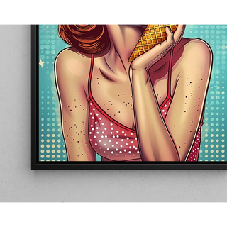Pop Art Painting - Summer Softness | Art print Wall Decoration Painting poster copy