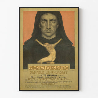 Theatrical Poster Giordano Bruno by Otto Borngräber