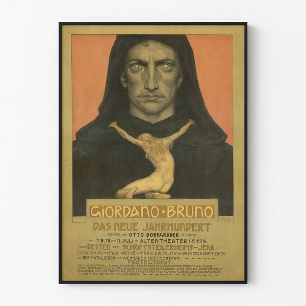 Theatrical Poster Giordano Bruno by Otto Borngräber