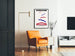Decorative poster Give Us Books Give Us Wings