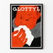 Vintage Glottyl Poster - Retro Advertising Illustration