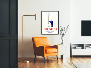 Vintage poster Gluxium Mineral Balance Vitaminized