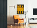 Graphic Poster Go Era 3 2 1 in Blue and Yellow