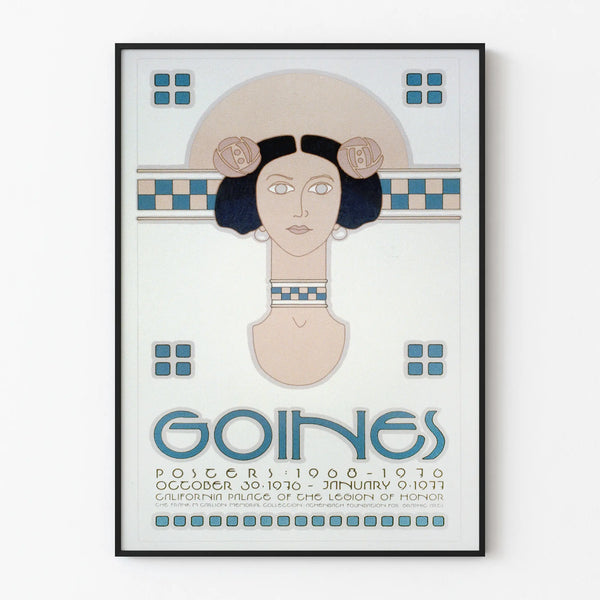 Poster « Goines Posters 1968-1970 » Art Deco style