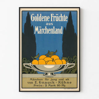 Vintage poster Golden Fruits from Fairyland