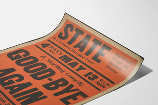 Vintage poster Goodbye Again Hartford Theatre