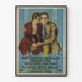 Vintage poster of the film Good-Bye Bill with nostalgic couple