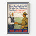 Vintage Poster Third Liberty Loan - Promotion of American Treasury Bonds