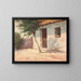 At the farm - Ágoston Cs — framed artwork on a wall