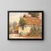 House of Hungarian Peasant - Ágoston Cs — framed artwork on a wall
