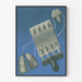 Vintage Organic Mechanical Artistic Poster